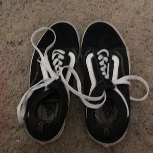 black old skool vans